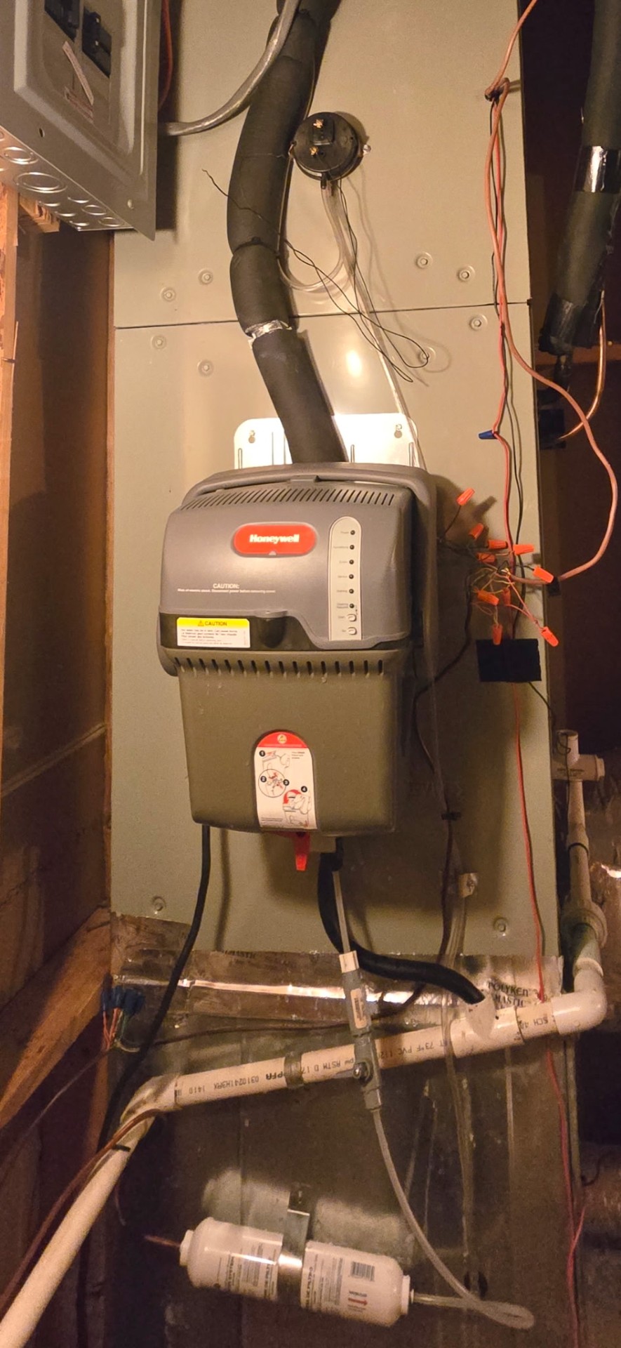 Whole-home humidifier serviced by Hometown Services